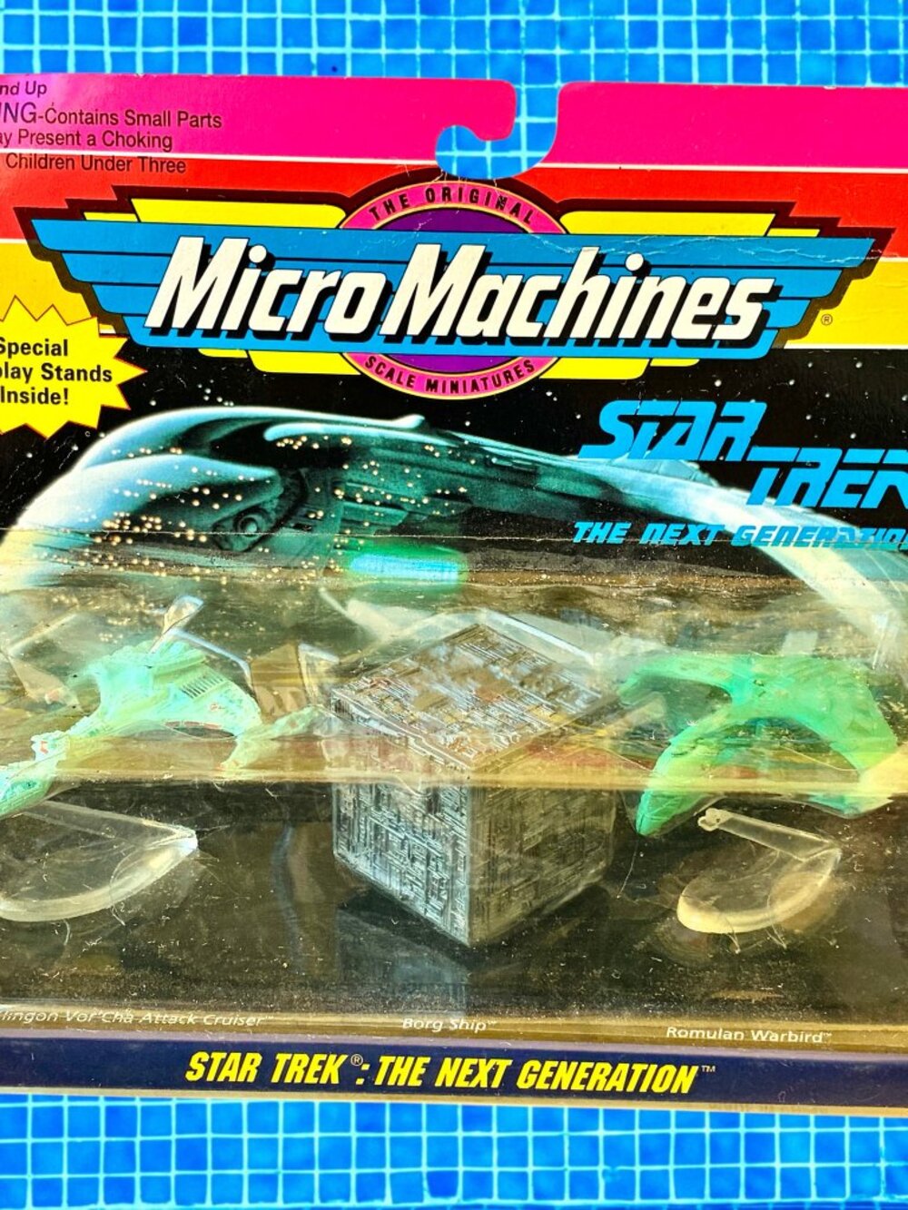 Star Trek The Next Generation #3 Micro Machines Klingon Borg Romulans New
